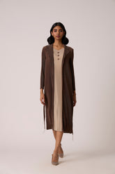 Nylah Dress - Dark Taupe